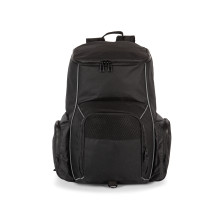 Mochila de deporte con portaobjetos confeccionada en material reciclado