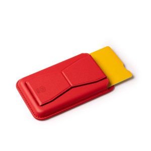 Tarjetero SEKUN con soporte para móvil - Personalizable