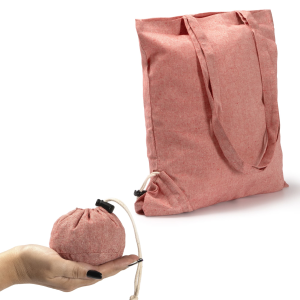 Bolsa plegable de algodón 38x42cm 120gr. PLIKA