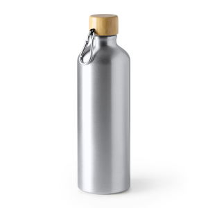 Bidón de aluminio con mosquetón 800ml. BROLY