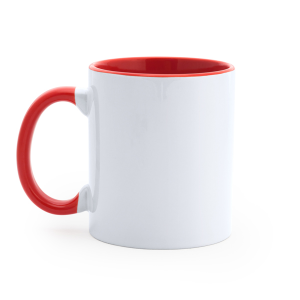 Taza con asa e interior a color MANGO 350ml | Personalizada