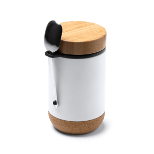 Termo de acero con cuchara BOKE 400ml | Personalizable