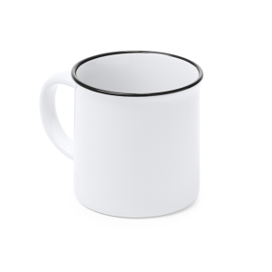 Taza retro de cerámica KUMBO 300ml | Personaliza con Logo