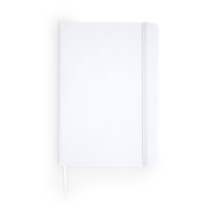 libreta personalizada blanca