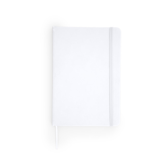 libreta personalizada blanca