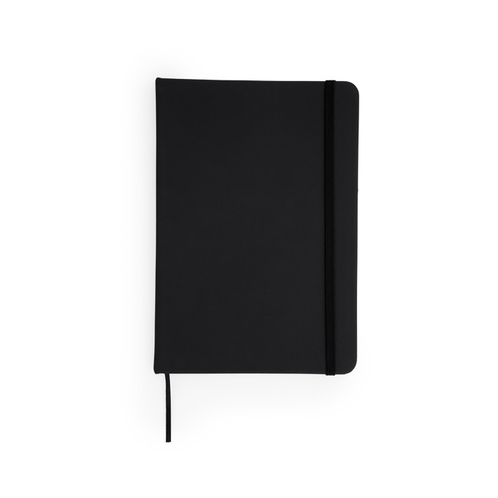 libreta personalizada negra