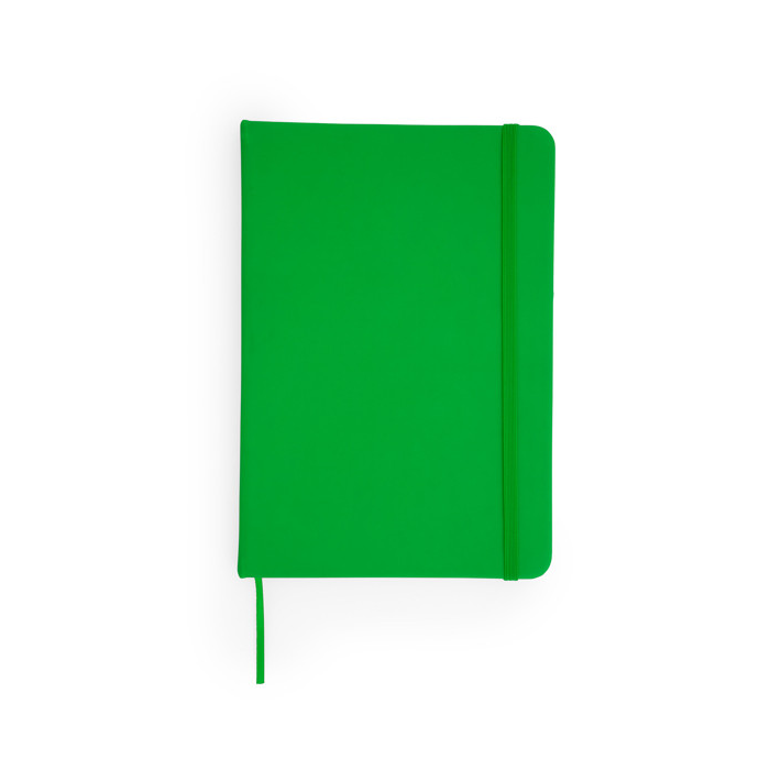 libreta personalizada verde