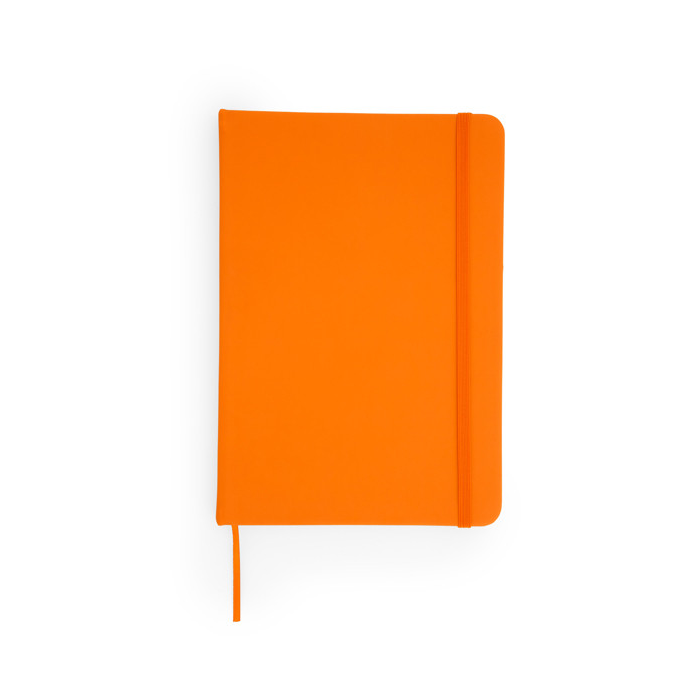 libreta personalizada naranja