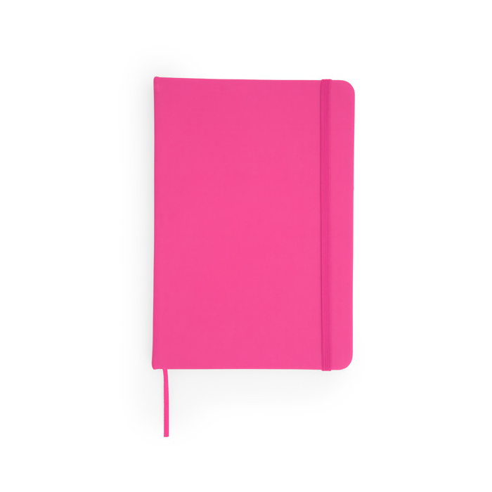 libreta personalizada fucsia