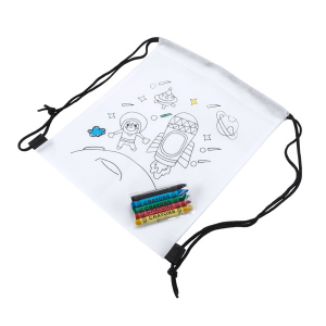 Mochila infantil para pintar 25x30cm TURCAZ