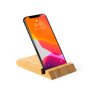 Cargador inalámbrico con soporte GAMMA | Añade tu logotipo