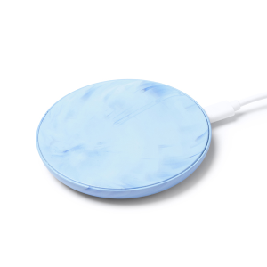 Cargador inalámbrico reciclado YARON | Personaliza con logo