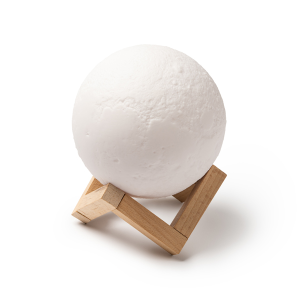 Altavoz con diseño lunar MOON | Personalizable con tu logo