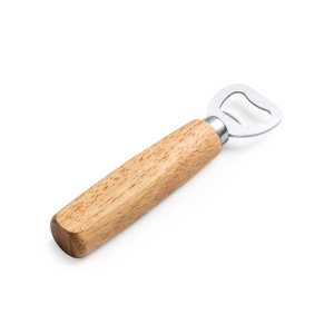 Abridor de acero y madera RODEN | Personalizado con tu logo